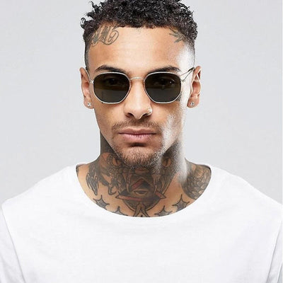 Metal Frame Sunglasses For Men And Women - Shopaholics